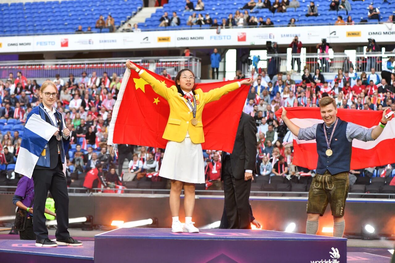  全国唯一！河南20岁技师学院女生受聘“全球技能梦想大使”